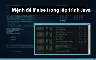 Mệnh đề If Else trong lập trình Java