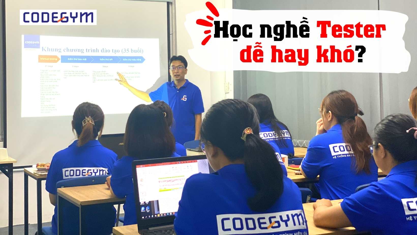 Học nghề Tester dễ hay khó