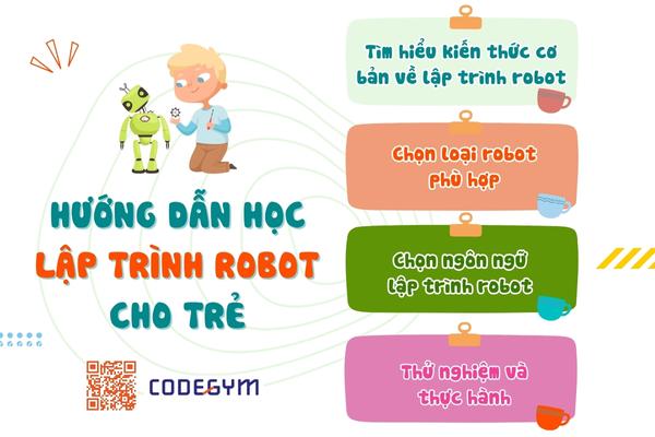 Hướng dẫn học lập trình Robot cho trẻ